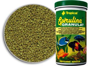 Tropical spirulina-granulat